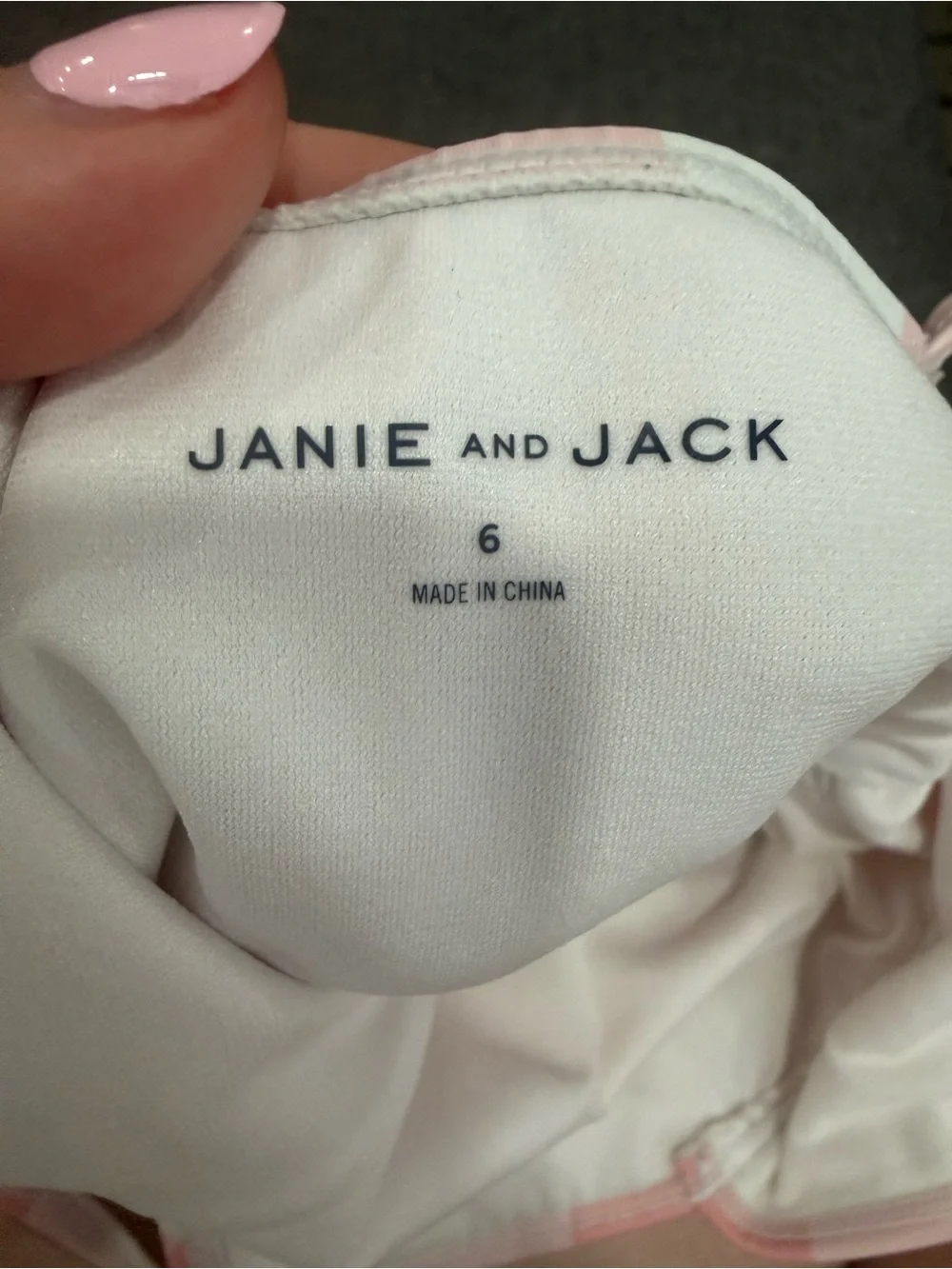 Janie and Jack sweet pink